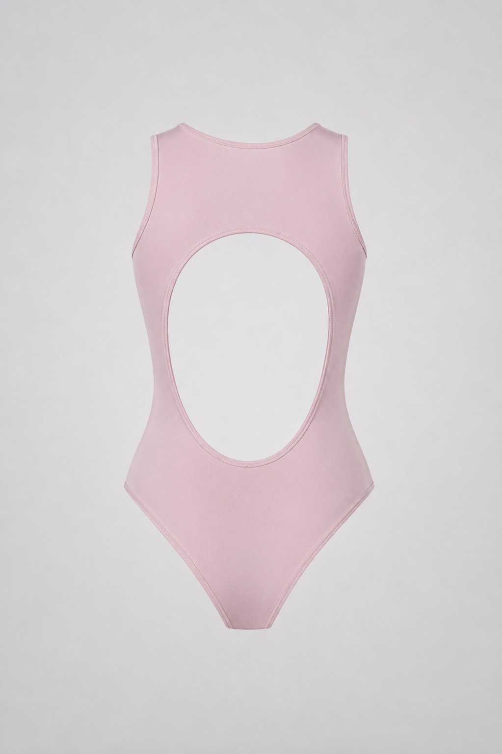 PINK HALTER BODYSUIT