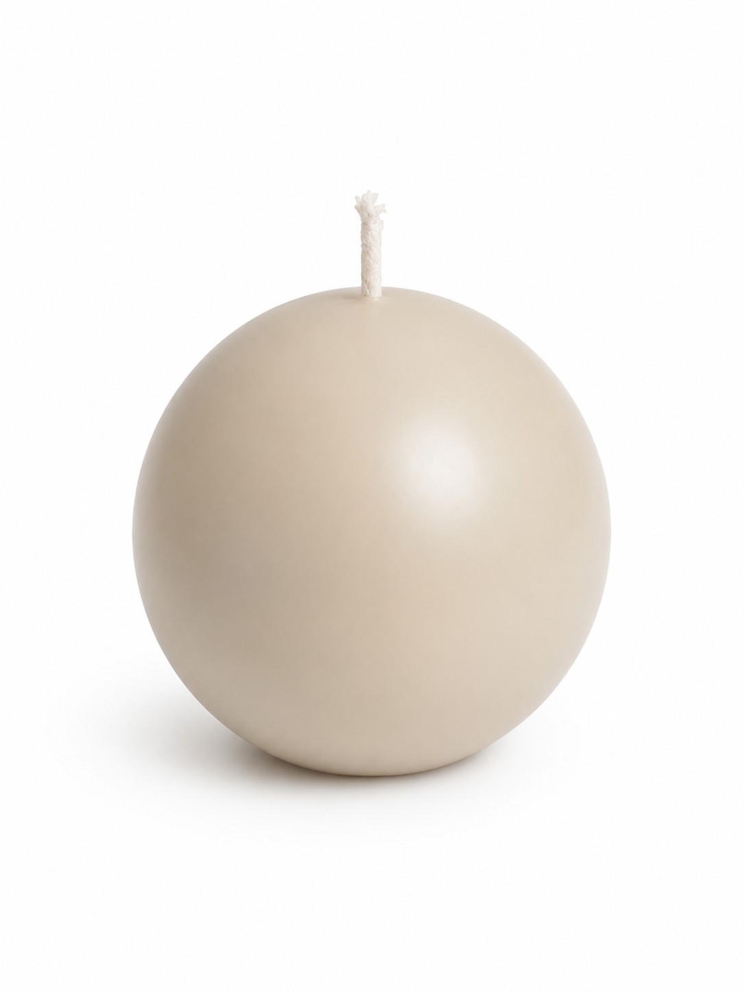 Sphere Ball Candle – Modern Sculptural Décor Candle