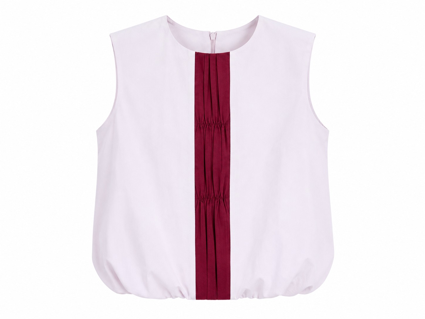 Pink & Red Pleated Panel Bubble Dress | KIDDY
