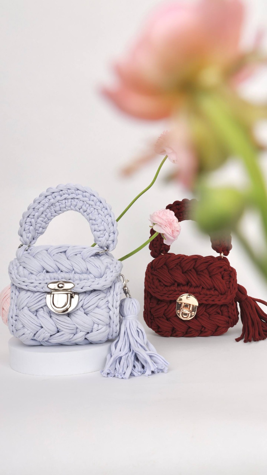 Handmade crochet soft bag 2