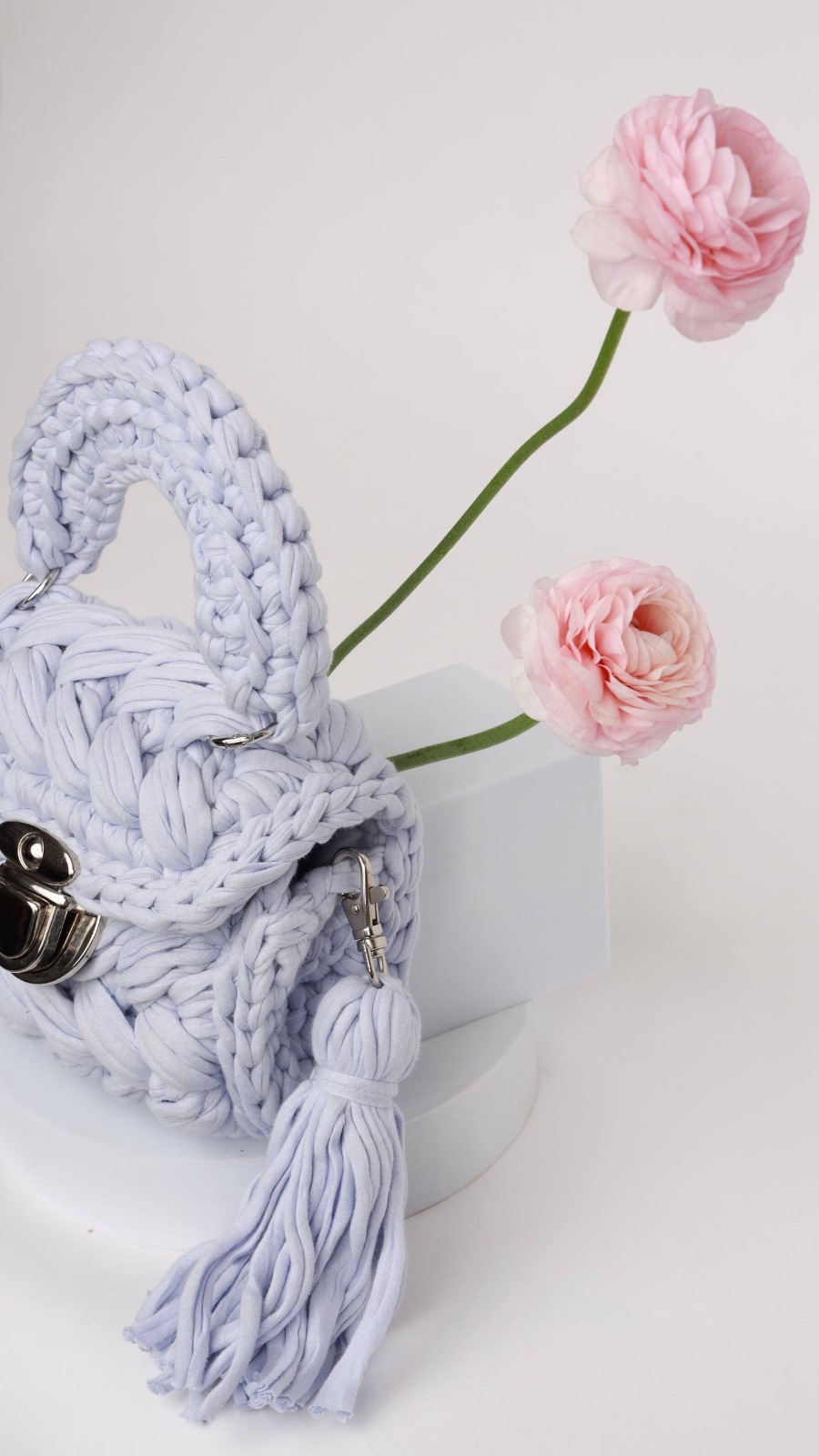 Handmade crochet soft bag 3