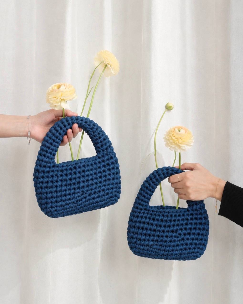Handmade crocheted bag for everyday use 4