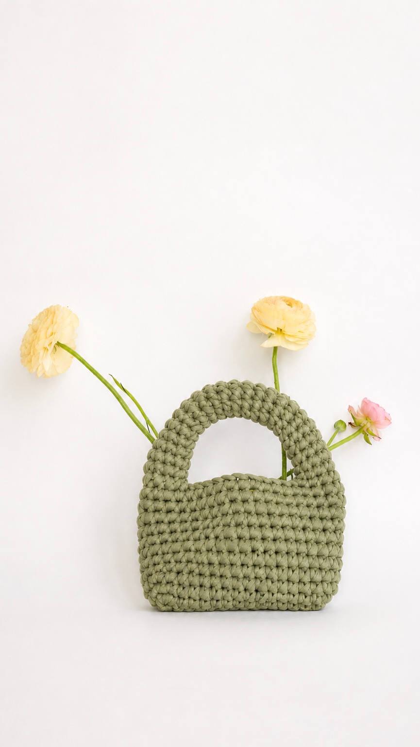 Handmade crocheted bag for everyday use 2