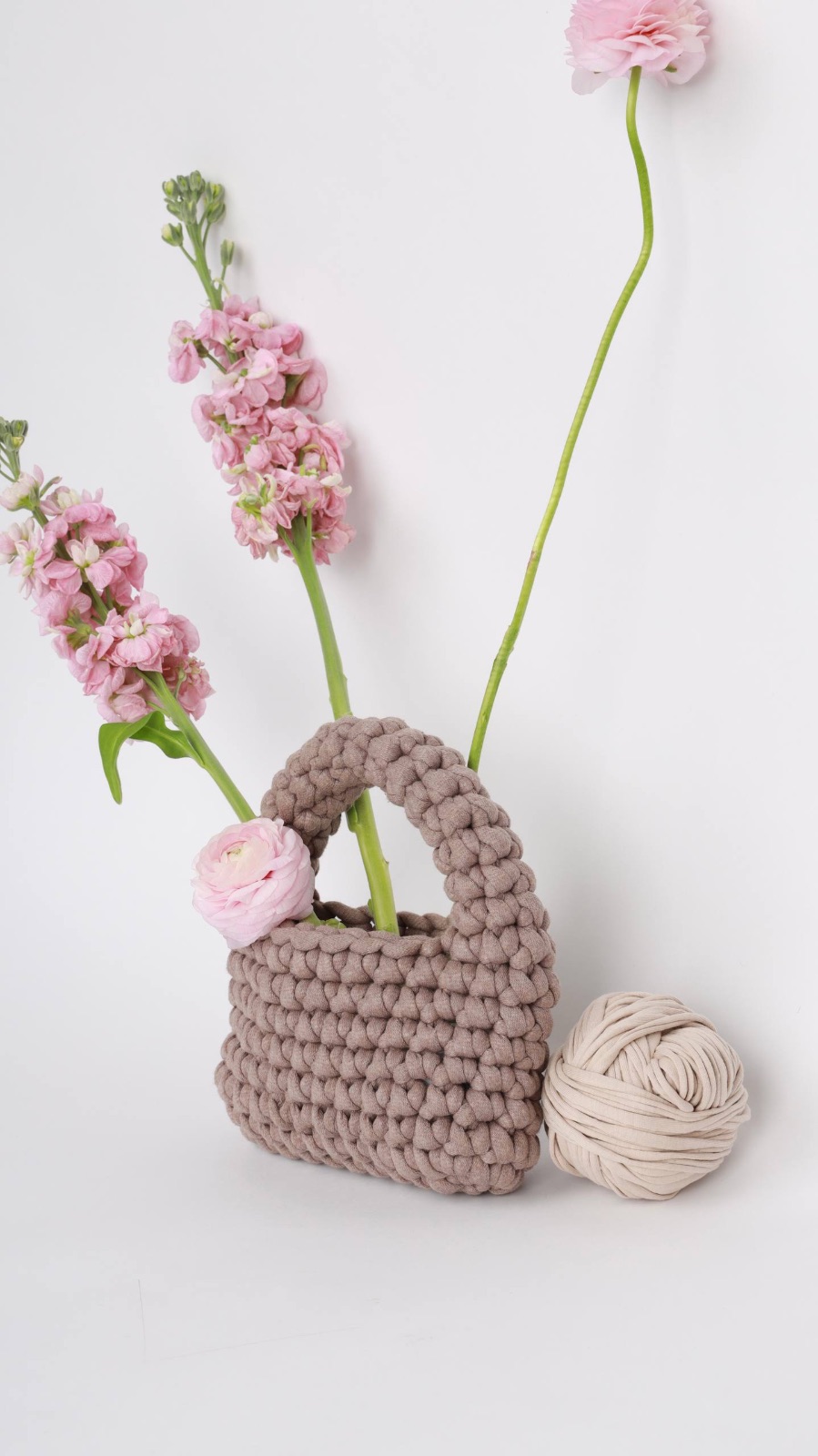 Handmade crocheted bag for everyday use 5