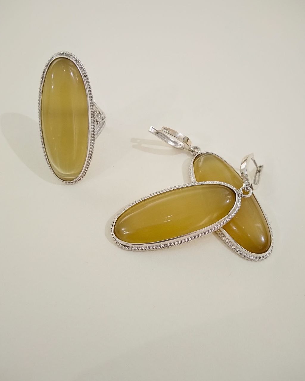 Cat's Eye Jewelry Set