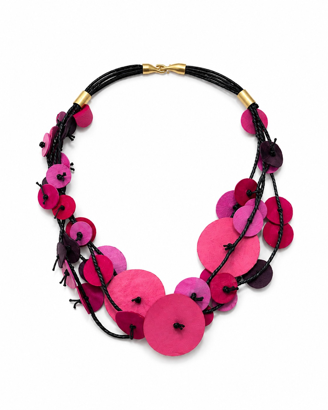 Berry Symphony Suede Necklace
