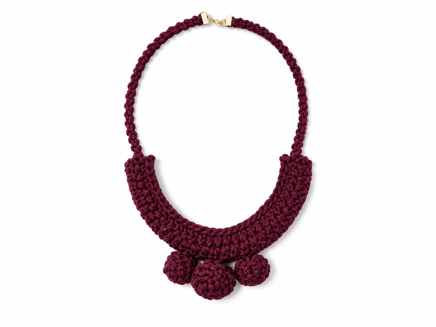 Burgundy Wild Cherry Necklace