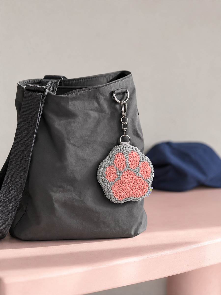 Handcrafted Thread Keychain Pendant 6