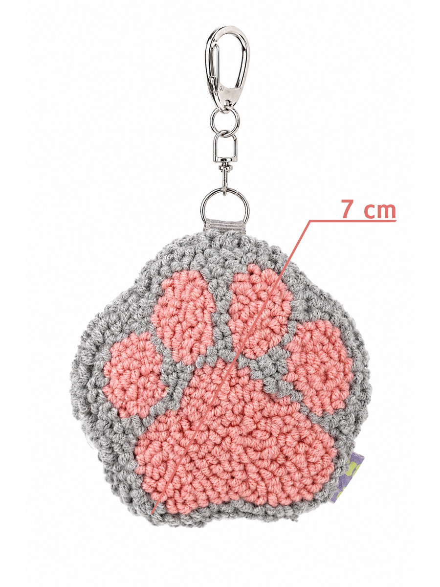 Handcrafted Thread Keychain Pendant 4
