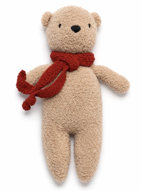 Handmade Teddy Bear – Timeless Plush Companion