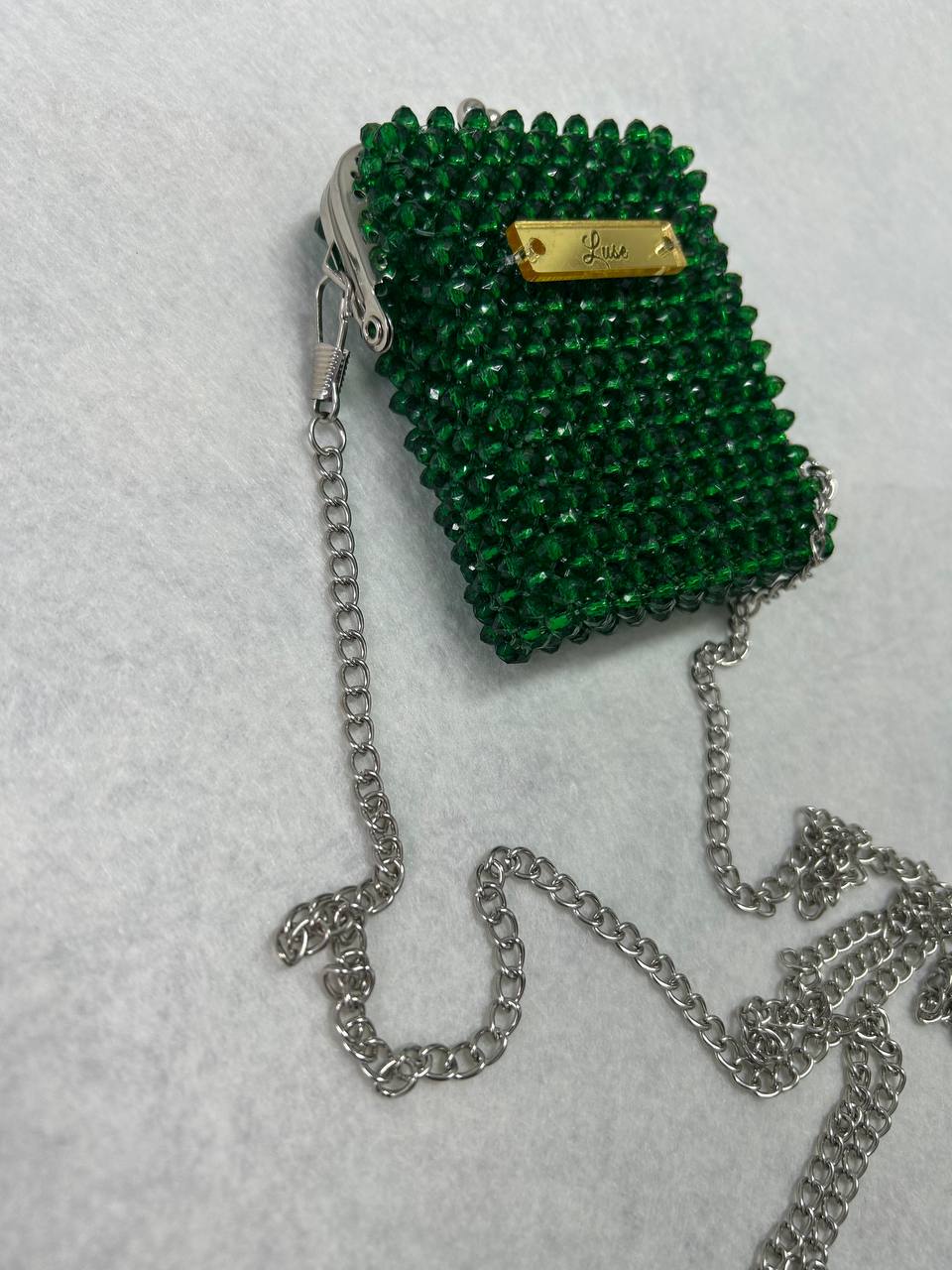 Handcrafted Glass Crystal Evening Bag 2