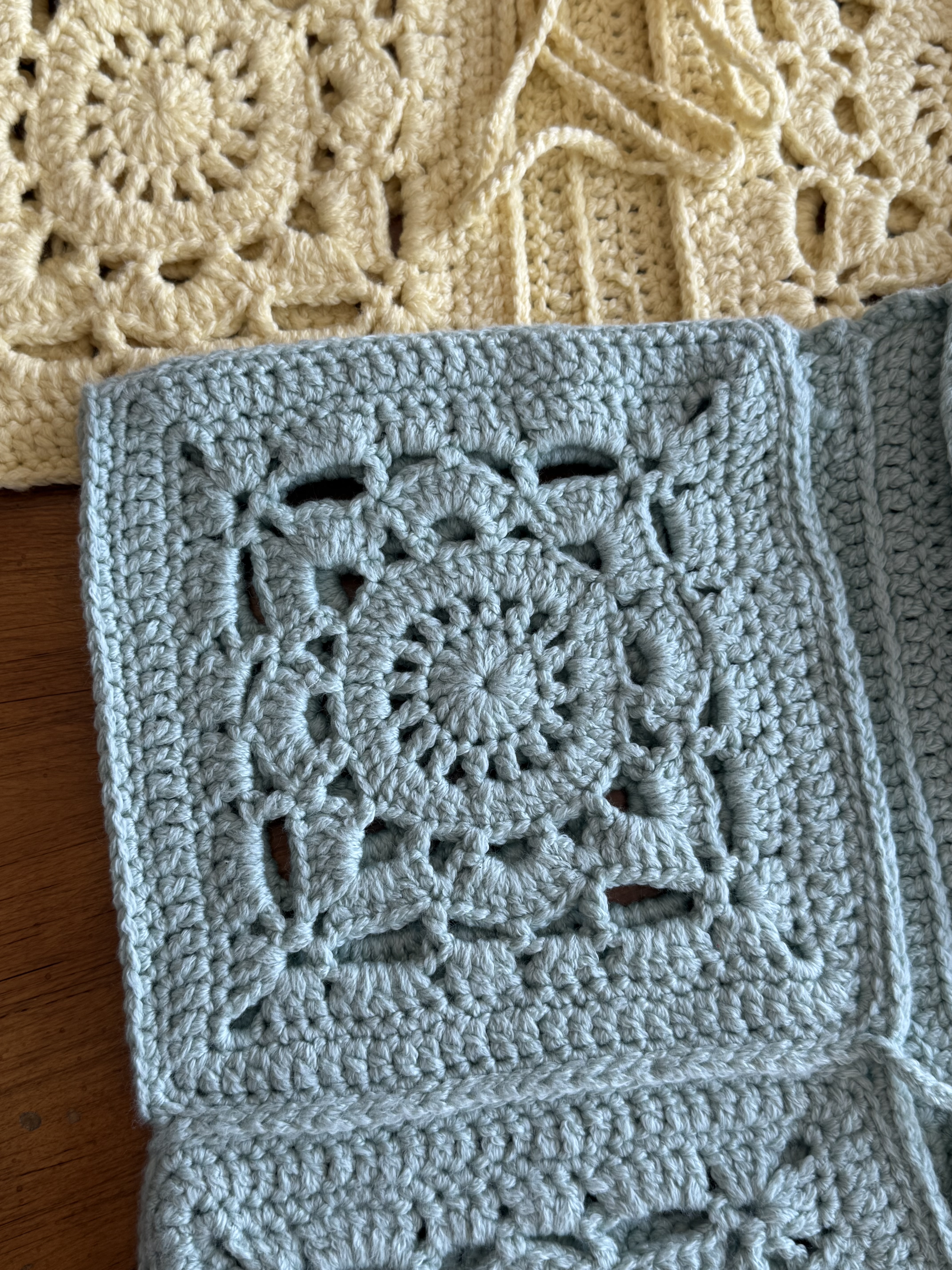 Hand-Knitted Cotton Vest 6