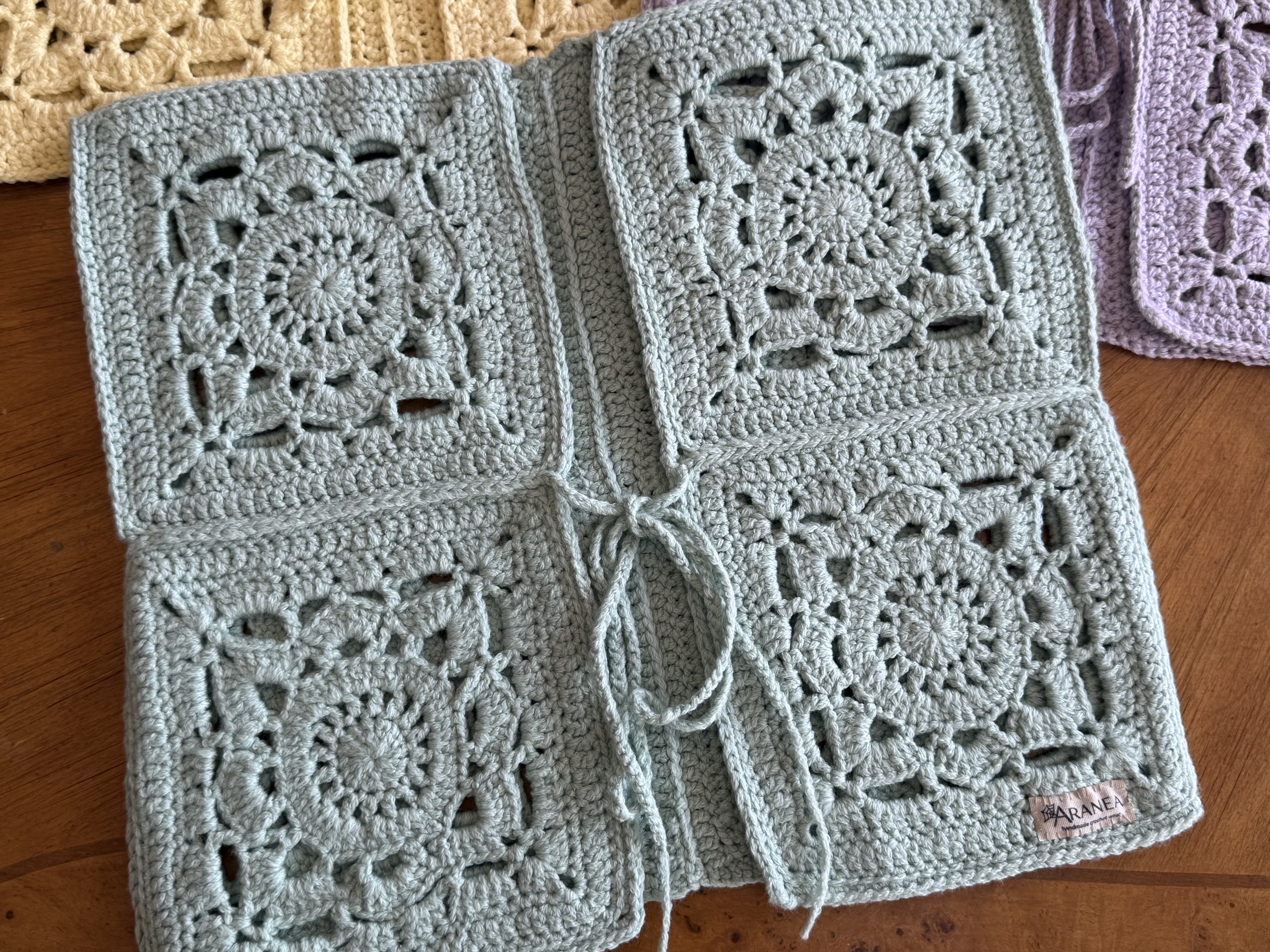 Hand-Knitted Cotton Vest 5